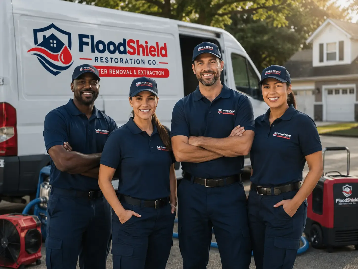 Flood Damage Restoration company in Curtis, WA